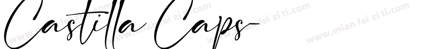 Castilla Caps字体转换